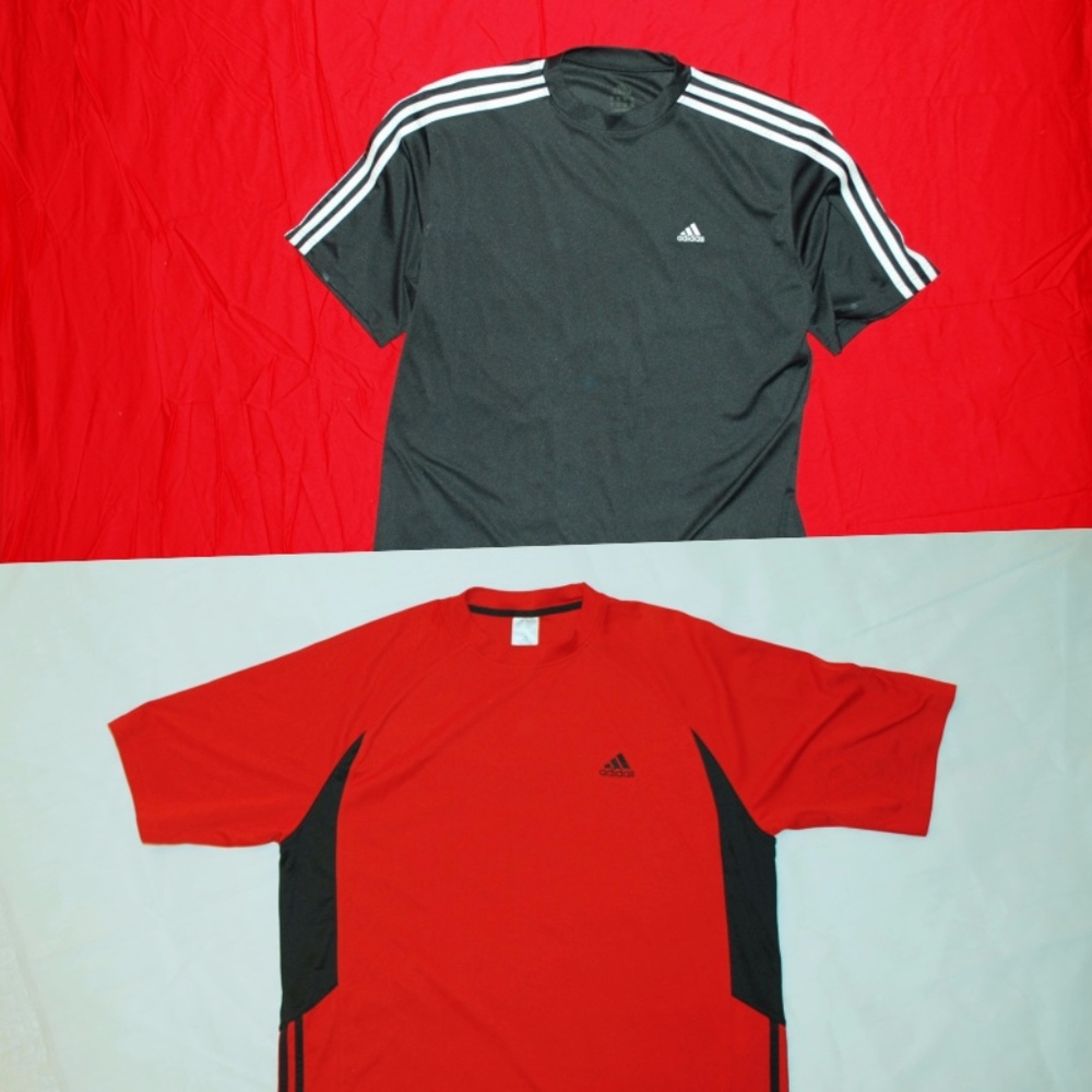 ADIDAS 3-Stripe Bundle (2-Pack Short Sleeve)